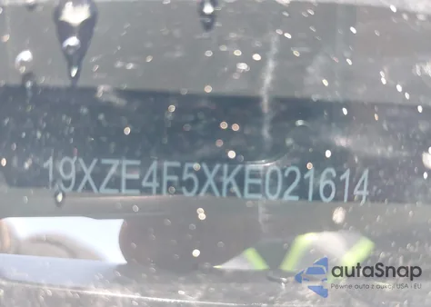 2019 Honda Insight Ex from USA, damaged, VIN 19XZE4F5XKE021614